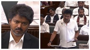 In Front Of Vijay, Udhayanidhi Stalin Says 'Sanathanam' Should Be Eradicated - Watch