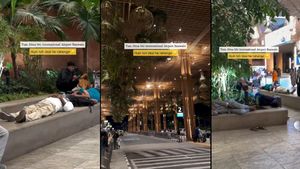 Sleeping Passengers At Bengaluru Airport Trigger Debate: Comfort Over Etiquette?