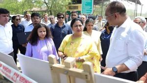 Delhi CM Rekha Gupta's Surprise Inspection At Transport Dept.; Tightens Public Services