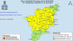 Tamil Nadu Weather: Heavy Rain Alert Issued for 27 Dists, Chennai Braces for Thunderstorms