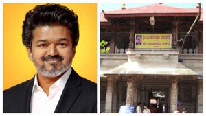Tamil Nadu CM Vijay To Offer Prayers At Kollur Mookambika Temple In Udupi