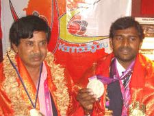 ಹೈಜಂಪ್ ವೀರ ಗಿರೀಶಗೆ ಕನ್ನಡಿಗರುಯುಕೆ ಸನ್ಮಾನ