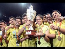 ಚಿತ್ರಗಳಲ್ಲಿ: ಸೈನಾಗೆ ಐಬಿಎಲ್ ಕಿರೀಟ, ಕೊಹ್ಲಿಗೆ ಅರ್ಜುನ