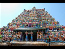 ಮಧುರೈ ಮೀನಾಕ್ಷಿ ದೇಗುಲ ಗೋಪುರ ಜಖಂ