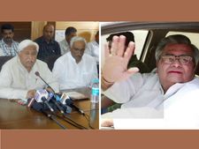 ಬೆಂಗಳೂರಿಗೆ ಬಂತು ಹಾವೇರಿ ಕಾಂಗ್ರೆಸ್ ಕಿತ್ತಾಟ