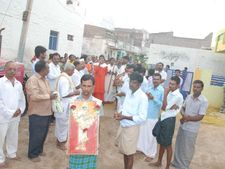 ಬಳ್ಳಾರಿಯ ಸದ್ಭಾವನಾ ಪಾದಯಾತ್ರೆಯ ಚಿತ್ರಗಳು