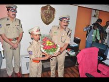 10 ವರ್ಷದ ಬಾಲಕ ಹೈದರಾಬಾದಿನ ಪೊಲೀಸ್ ಕಮಿಷನರ್ 
