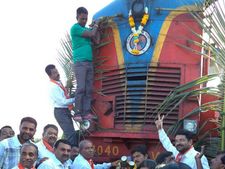 ವಿಜಯವಾಡ-ಹುಬ್ಬಳ್ಳಿ ನೂತನ ರೈಲಿನ ವೇಳಾಪಟ್ಟಿ