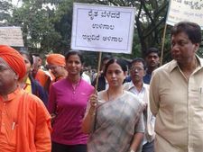 ರೈತ ಆತ್ಮಹತ್ಯೆ ತಡೆಯಲು ಬೆಳಗಾವಿಯಲ್ಲಿ ಸಂಕಲ್ಪ ಜಾಥಾ 