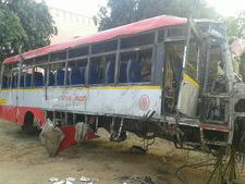 ಮಂಡ್ಯ: ಕೆಎಸ್ಸಾರ್ಟಿಸಿ ಬಸ್ ಅಪಘಾತ, ಚಾಲಕನ ಬಂಧನ