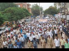 ರಾಜ್ಯದಾದ್ಯಂತ ಸರ್ಕಾರಿ ನೌಕರರ ಪ್ರತಿಭಟನೆ ಚಿತ್ರಗಳು