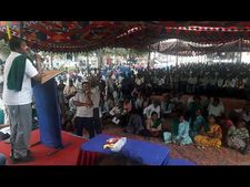 ಮಂಡ್ಯ: ಕೆರೆಕಟ್ಟೆಗೆ ನೀರು ತುಂಬಿಸಲು ಆಗ್ರಹಿಸಿ ಪ್ರತಿಭಟನೆ