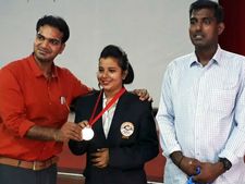 ಸ್ಟುಡೆಂಟ್ಸ್ ಒಲಿಂಪಿಕ್ಸ್: ಹುಬ್ಬಳ್ಳಿಯ ಸಹನಾ ಕುಲಕರ್ಣಿಗೆ ಚಿನ್ನ