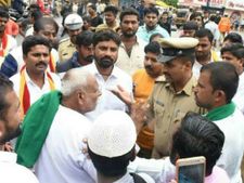 ಬೆಳಗಾವಿಯಲ್ಲಿ ಸಹನೆ ಕಳೆದುಕೊಂಡು ರೈತರನ್ನೇ ಎಳೆದಾಡಿದ ತಹಶೀಲ್ದಾರ್