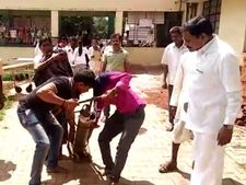 ಸಚಿವರ ಸಮ್ಮುಖದಲ್ಲೇ ಕಿಮ್ಸ್ ಆಸ್ಪತ್ರೆ ಸಿಬ್ಬಂದಿ ಯಡವಟ್ಟು