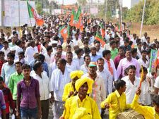 ಔರಾದ್ ಬಿಜೆಪಿ ಪರಿವರ್ತನಾ ಯಾತ್ರೆಯಲ್ಲಿ ಭಿನ್ನಮತ ಸ್ಫೋಟ