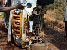 ಚಿಕ್ಕಮಗಳೂರು : ರಸ್ತೆ ಅಪಘಾತ, ಮೂವರು ಬಿಜೆಪಿ ಕಾರ್ಯಕರ್ತರ ದುರ್ಮರಣ