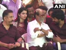 ಕಾವೇರಿ ನಿರ್ವಹಣಾ ಮಂಡಳಿ ರಚನೆಗೆ ಪಟ್ಟು; ಪ್ರತಿಭಟನೆಗಿಳಿದ ರಜನಿ, ಕಮಲ್ 