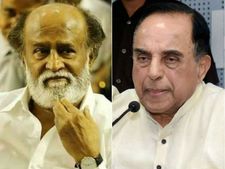  ರಜನಿಕಾಂತ್ ಒಬ್ಬ ಅನಕ್ಷರಸ್ಥ ಎಂದ ಸುಬ್ರಮಣಿಯನ್ ಸ್ವಾಮಿ