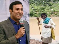 ಮಂಡ್ಯದ ಕಾಮೇಗೌಡರಿಗೆ 'ಪ್ರಣಾಮ್' ಎಂದ  ಮಾಜಿ ಕ್ರಿಕೆಟರ್ ಲಕ್ಷ್ಮಣ್ 