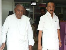 ಹಳೆಯ ಗೆಳೆಯ ಕರುಣಾನಿಧಿಯನ್ನು ಭೇಟಿಯಾದ ದೇವೇಗೌಡ 