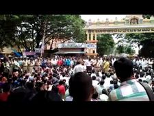 'ಹತ್ಯಾಚಾರ'ಕ್ಕೊಳಗಾದ ರಕ್ಷಿತಾ ಪರ ಮಾಲೂರಿನಲ್ಲಿ ಜನ ಸಾಗರ