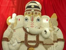 ಉಡುಪಿ: ಬಂದ ನೋಡಿ ಧಾನ್ಯಗಳ ಗಣಪ