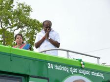 ರಾಮನಗರ : ಅನಿತಾ ಕುಮಾರಸ್ವಾಮಿ ಜೆಡಿಎಸ್-ಕಾಂಗ್ರೆಸ್ ಒಮ್ಮತದ ಅಭ್ಯರ್ಥಿ