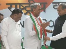 ರಾಜಸ್ಥಾನದಲ್ಲಿ ಬಿಜೆಪಿಗೆ ಬಿಗ್ ಶಾಕ್, ಕಾಂಗ್ರೆಸ್ ಸೇರಿದ ಬಿಜೆಪಿ ಸಂಸದ!