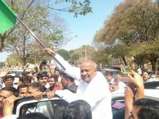 ಚನ್ನಪಟ್ಟಣದಲ್ಲಿ ದೇವೇಗೌಡರ 6.9 ಅಡಿ ಕಂಚಿನ ಪ್ರತಿಮೆ ಸ್ಥಾಪನೆ 