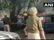 ಉತ್ತರ ಪ್ರದೇಶದ : ಪ್ರತಿಭಟನೆ ವೇಳೆ ಹಿಂಸಾಚಾರ, ಪೊಲೀಸ್ ಸಾವು 