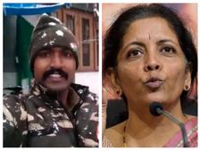 ಮಂಡ್ಯ ಯೋಧ ಗುರು ಅಂತ್ಯಕ್ರಿಯೆಯಲ್ಲಿ ನಿರ್ಮಲಾ ಸೀತಾರಾಮನ್ ಭಾಗಿ