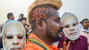 ಉತ್ತರ ಪ್ರದೇಶ ಫಲಿತಾಂಶ : ಮೈತ್ರಿಗೆ ಹೊಡೆತ, ಬಿಜೆಪಿ ಭರ್ಜರಿ ನೆಗೆತ