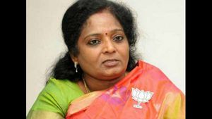ಬಿಜೆಪಿ ನಾಯಕರೊಂದಿಗೆ ಸ್ಟಾಲಿನ್  ಮಾತುಕತೆ: ಬಾಂಬ್ ಸಿಡಿಸಿದ ಪಕ್ಷಾಧ್ಯಕ್ಷೆ! 