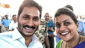 ಜಗನ್ ಕ್ಯಾಬಿನೆಟ್ ನಲ್ಲಿ ಸಿಗದ ಸ್ಥಾನ, ಬೇಸತ್ತ ನಟಿ ರೋಜಾ ಮಾಡಿದ್ದೇನು?