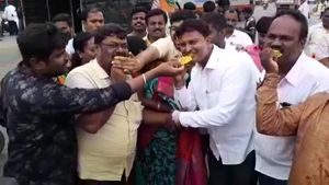  ಕುಮಾರಣ್ಣನ ತವರು ಜಿಲ್ಲೆಯಲ್ಲಿ ಬಿಜೆಪಿ ಸಂಭ್ರಮ