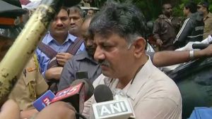 ಹೋಟೆಲ್ ರೂಮ್ ಕ್ಯಾನ್ಸಲ್ ಆದ್ಮೇಲೆ 'ಐ ಲವ್ ಮುಂಬೈ' ಎಂದ ಡಿಕೆಶಿ 