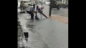 ಮುಂಬೈನಲ್ಲಿ 3 ಗಂಟೆ ಅವಧಿಯಲ್ಲಿ 108.2 ಮಿಲಿ ಮೀಟರ್ ಮಳೆ 