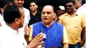 ಮುಸ್ಲಿಂ ಶಾಸಕನಿಗೆ ರಾಮಜಪ ಮಾಡಲು ಒತ್ತಾಯಿಸಿದ ಬಿಜೆಪಿ ಸಚಿವ 