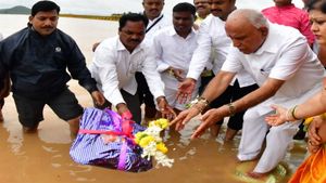 ತುಂಬಿ ತುಳುಕುತ್ತಿರುವ ಕಾವೇರಿಗೆ ಇಂದು ಸಿಎಂ ಬಾಗಿನ ಸಮರ್ಪಣೆ