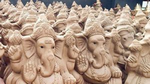 ಗಣೇಶ ಚತುರ್ಥಿ; ಪರಿಸರಸ್ನೇಹಿ ಗಣಪನ ಹಬ್ಬಕ್ಕೆ ದಾವಣಗೆರೆಯಲ್ಲಿ ತಯಾರಿ