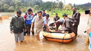  ಕೊಡಗಿನಲ್ಲಿ ಆಶ್ಲೇಷ ಮಳೆ ಅಬ್ಬರಕ್ಕೆ ಭಾಗಮಂಡಲ ಜಲಾವೃತ