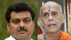 ಧರ್ಮದ ಬಗ್ಗೆ ಮಾತನಾಡುವ ಪೇಜಾವರರು ದಲಿತರ ಜೊತೆ ಊಟ ಮಾಡಲಿ: ಎಂಬಿ ಪಾಟೀಲ್ 