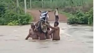 ಮುಂದುವರಿದ ಮಳೆ; ಚಿಕ್ಕೋಡಿ ಕೃಷ್ಣಾ ನದಿಯಲ್ಲಿ ಕೊಚ್ಚಿ ಹೋದ ವ್ಯಕ್ತಿ