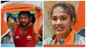 ಹರಿಯಾಣ ಚುನಾವಣೆ: ಬಿಜೆಪಿ ಪಟ್ಟಿಯಲ್ಲಿ ಬಬಿತಾ ಪೋಗಟ್, ಯೋಗೇಶ್ವರ್ ದತ್ 