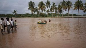  ಬಳ್ಳಾರಿಯಲ್ಲಿ ಭಾರೀ ಮಳೆ; ತುಂಬಿ ಹರಿದ ಹಳ್ಳಕೊಳ್ಳ