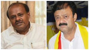 ಕುಮಾರಸ್ವಾಮಿ, ಅನರ್ಹ ಶಾಸಕ ನಾರಾಯಣಗೌಡ ಪ್ರಮಾಣಕ್ಕೆ ರೆಡಿ 