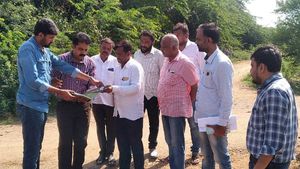  ನರೇಗಾ ಯೋಜನೆಯಲ್ಲಿ ಅವ್ಯವಹಾರ; ತನಿಖಾ ತಂಡದಿಂದ ಪರಿಶೀಲನೆ