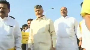  ಆಂಧ್ರಪ್ರದೇಶದಲ್ಲಿ ಮಾಜಿ ಮುಖ್ಯಮಂತ್ರಿಯ 'ಉಲ್ಟಾ' ನಡಿಗೆ! 