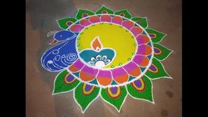 ರಂಗೋಲಿಗಳೇ ಈ ಜಾತ್ರೆಯ ಸ್ಪೆಷಲ್; ಅನ್ಯ ರಾಜ್ಯದವರಿಂದಲೂ ವೀಕ್ಷಣೆ 